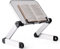 OYEFLY Buchständer Leseständer,Einstellbarer Buchständer Höhe und Winkel Einstellbarer ergonomischer Buchhalter für große schwere Lehrbücher Musikbücher Tablet Buchhalter Zusammenklappbar (Weiß)
