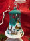 Generisch Maxi Glocke Glas Baumbehang Weihnachtsbaum Christbaum-Schmuck Handarbeit Lauscha, : transparent - dunkelgrün