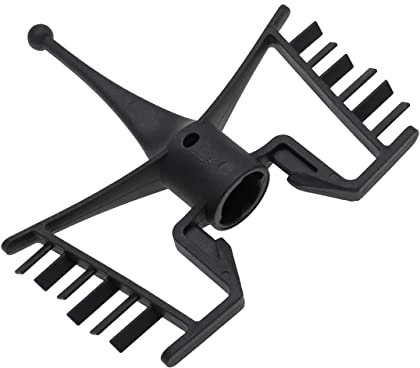 vhbw Fouet papillon compatible avec Vorwerk Thermomix TM31 robot de cuisine, plastique, noir