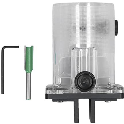 Jadeshay Router Slotting - Handheld Router Bracket,Electric Trimmer Connector Base,for Wood Slotting Carving,13‑36 mm