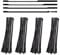 JTEX 4 Inch Scroll Saw Blade Pin End Replacement for Dremel Moto-Saw MS20 MS51 MS52 MS53-48 Pack