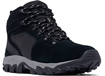 Columbia Herren Discontinued Newton Ridge Plus Ii Suede Waterproof Wanderschuh, Black Stratus, 49 EU