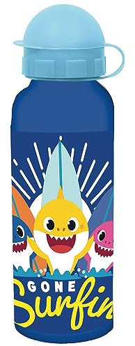 Botella de aluminio para niños, 520 ml, producto oficial (Disney, Paw Patrol, Spiderman, Hello Kitty, Baby Shark, Avengers, Barbie, Sonic...)