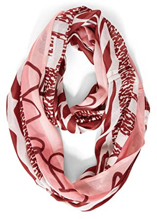 STREET ONE Damen A572127 Schlauchschal, Foxy red, A