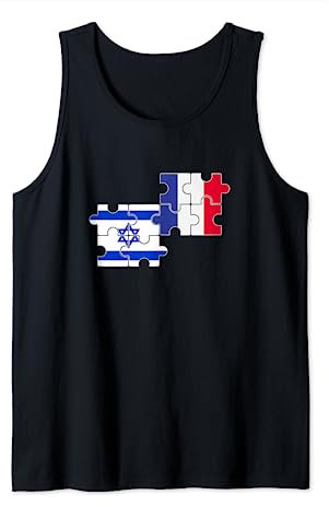 Israël France Drapeau Français Israélien Débardeur
