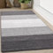 Homaxy Door Mats Indoor, Machine Washable Soft Doormats, Dirt Trapper Super Absorbent Entrance Rug, Non-slip Floor Mats For Inside, Front Back Door, Pets and Dogs (90 X 150 cm, Grey)