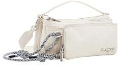 Desigual Basic Modular Monza Cross Body Bag Creme White