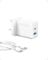 Anker USB-C 20W Dual Port Fast Charger - Compatible with iPhone 16/16 Pro/16 Pro Max/15/14/13/12, iPad Pro/AirPods and More - USB-C Cable Included