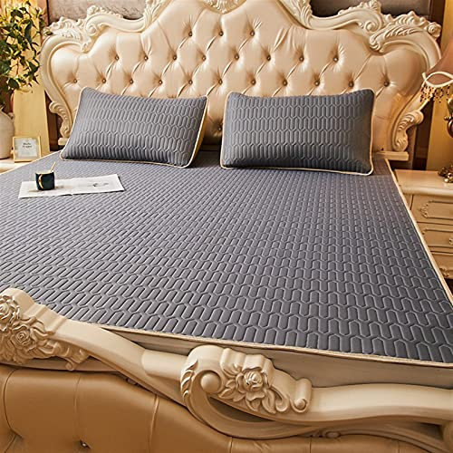 Chill In Comfort mit kühlender Bettbezug, Matratze – Eisseide Gel-Pad, faltbare und kühlende Matte mit Kissenbezug