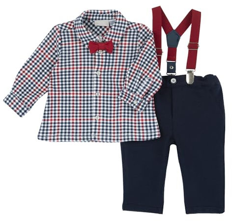 Chicco Completo Due Pezzi: Felpa E Pantaloni, T-shirt Bimbo 0-24, Blu (2), 18 mesi