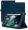 Funda para Acer Iconia Tab M10, 10.1 Inch, Acer Iconia Tab M10 Tablet Funda, Funda Protectora Plegable con Soporte para Lápiz y Correa para la Muñeca, Protección Total. (Azul)