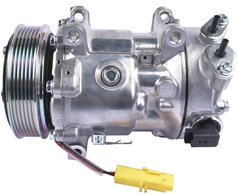 Bisenya Compresor de aire acondicionado Reemplazo para Berlingo C3 C4 C5 DS3 207 208 3008 307 308 5008 508 Partner Diesel Petrol 9651911480 6453.QL