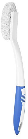 Foot Brush, Long Handle Foot Pumice Stone Brush, Foot File, Foot Care Whetstone for Removing Dead Hau Pumice Stone Foot Massage Cleaner for Foot Care and Pedicure