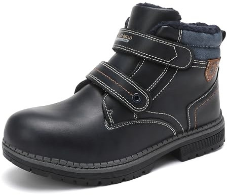 ARRIGO BELLO Stivali Bambina Invernali Scarponcini Bambino Neve Donna Caldo Antiscivolo Scarpe Size 31-38(B Blu, numeric_37)