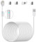 Verbessertes, 32,8FT/10m langes USB-Ladekabel mit atmendem Licht, dickeres Ladekabel, kompatibel mit Arlo Pro 5S 2K, Pro 4, Pro 3, Flutlicht, Ultra 2, Ultra und Go 2 Kameras