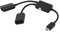 Uxsjakjsd Micro-USB Host Cable,Micro-USB Male to 2X Type A Dual USB Female OTG Adapter Converter Hub for Android Tablet Pc and Smart Phone Black