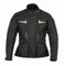 FREEDAY Chaqueta Moto Mujer Textil invierno Impermeable Con (CE) Protecciones Arrona (FR/ES, Letras, XS, Regular, Regular, Negro)