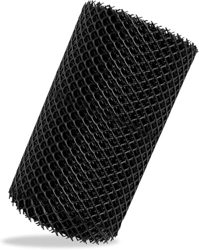Aibulo 16cm x 5m Mesh Gutter Guard - Gutter Leaf Protection Shield for Debris, Moss & Blockages - Stops Leaves and Twigs from Clogging