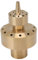 Ugello per Fontana A 2 Livelli, Centro Dritto, Dispersione Porosa, 40 Kpa, Colonna di Rame, Ugello per Irrigazione da Giardino, Laghetto, Paesaggio, Decorazione Domestica (G1in)