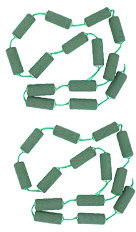 Lurrose 2er-Pack Blumen-schlammblöcke in Wurstform Hochzeitsbogen-türdekor Nicht Verformbar Einfach Zu Verwenden Für Blumenläden