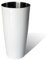 White 28oz Weighted Boston Cocktail Shaker Tin