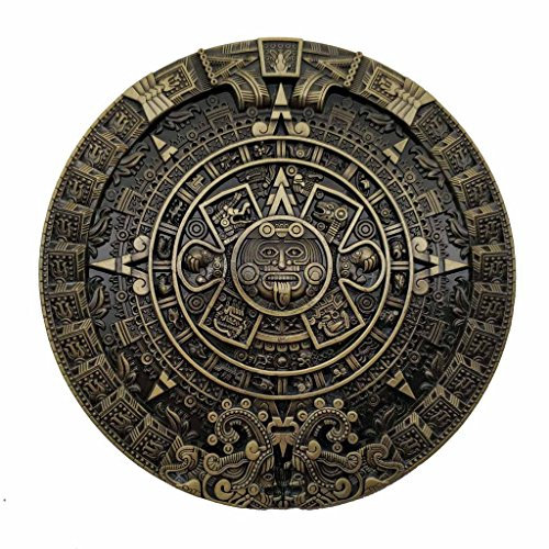 YONE Xwest Mayan Aztec Calendar Belt Buckle Bronze Gürtelschnallen