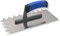 DEWEPRO® Cazzuola dentata – spatola dentata – dentatura semicircolare: 20 x 15 mm – dentatura ad arco per l'applicazione generosa della colla