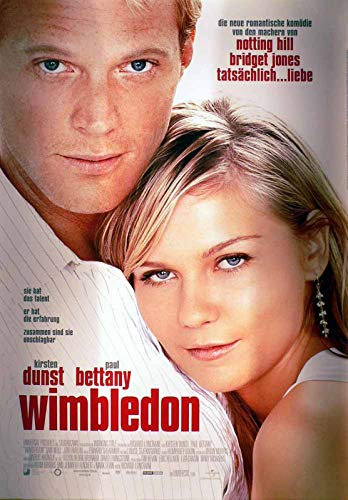 Wimbledon - John McEnroe - Kirsten Dunst - Filmposter 120x80cm gerollt (2)