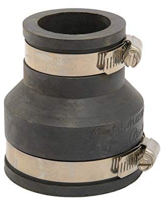 Air Aqua Manchon de réduction flexible en caoutchouc 63 x 40 mm