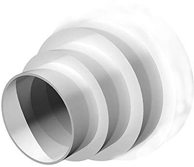 Réducteur droit et augmentateur de conduit adaptateur connecteur en ligne chauffage refroidissement ventilation ventilateur 180 mm à 160 mm