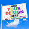 Bandera Personalizada con Foto y Logo 150x90/90x60/180x120/240x150 cm Bandera Personalizada con Tu Foto Bandera Personalizable para la Decoración Del Jardín al Aire Libre,Signo de Patio,150x90 cm