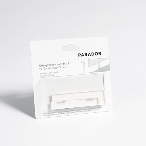 Parador Übergangskappen Typ 2 für Parador Sockelleisten SL 21