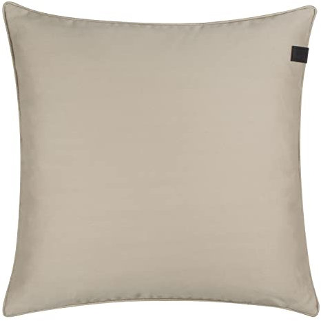 Schöner Wohnen Kollektion Kissenbezug Soft - Kissenbezug 45x45 Baumwolle - Dekokissen Sand - Kissenbezug ohne Füllung - Sofakissen waschbar pflegeleicht