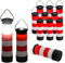 3in1 Taschenlampe 12er Set Leuchtturm │ Multifunktionslampe Tischlampe Hängelampe │ Lampe ausziehbar Zoomfunktion (1 x 12er Set Taschenlampe Leuchtturm)