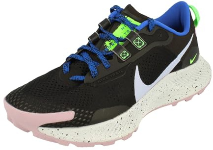 NIKE Womens Air Pegasus Trail 3 Running Trainers DA8698 Sneakers Shoes (UK 4 US 6.5 EU 37.5, Black Light Marine Hyper Blue 002)