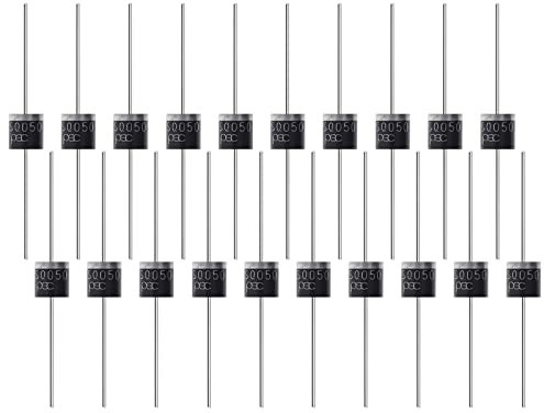 20x Schottky Diode,(30A 50V) Axial 30SQ050 für Solarpanel Parallel Reflow-Schutzdioden,High-Voltage Diode,Gleichrichter für Elektronische Komponenten (30SQ050)