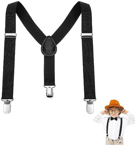 ZEACCT Bretelle per Bambini a Y Regolabili ed Elastiche, Durevoli e Forma a Y per Bambine e Bimbo