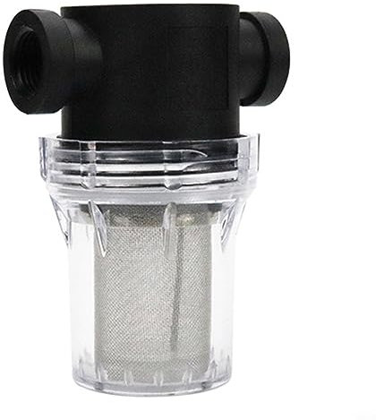 Filtre de pipeline de 3/4 pour bassin de jardin - En maille - Filtre à eau - Pour arrosage de jardin