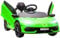 HOMCOM Lamborghini Aventador Licensed Kids' Electric Ride-on with Remote Control, 12V Powered Electric Car for Kids with Butterfly Doors, Auxiliary wheels, Music, Horn, Suspension - Green