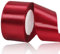 Geschenkband Burgunder 50 mm Breit,23 Meter Satinbänder Weinrot Stoff Schleifenband Kunsthandwerk,Hochzeitsdekoration, Weihnachten, Haarbögen, Blumensträuße, Geburtstag und Geschenkverpackung