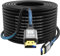 jojobnj 4K HDMI câble 20m, haute vitesse HDMI 2.0 cordon 4K@60Hz 18Gbps, Ultra HD,Ethernet Audio retour, vidéo 4K,1080p,3D,Arc, HDR Compatible avec Xbox,PS5/PS4,HDTV, ordinateur portable ect