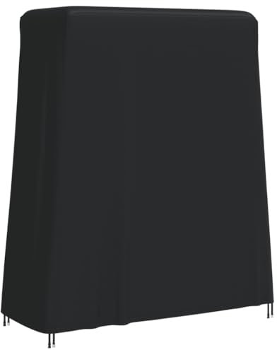 Housse de table de ping-pong noire 165 x 70 x 185 cm Oxford 420D