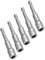 TOP-VIGOR 5Pcs 8mm Nut Setter Driver Drill Bit Set, 1/4 inch Hex Shank Quick Change, 65mm Length Metric Nut Driver Set for Woodworking, Auto Repairing, Machine Maintenance, Furnitures