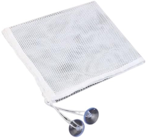 Badespielzeug-Organizer, hängende Netz-Aufbewahrungstasche, große Kapazität, tragbar, verschleißfest, Spielzeug-Sack, Duschzubehör, mit Umhängeband für Kinder