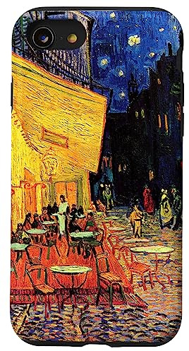 Night Cafe Terrace on the Place du Forum by Vincent van Gogh Case for iPhone SE (2020) / 7/8