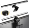Douxlife LED Monitor Light Bar mit Hintergrundbeleuchtung, USB Bürolampe mit Touch Control & Fernbedienung, 42cm Stufenlos Dimmbare Helligkeit/Farbtemperatur, Screenbar Bildschirm Lampe für PC Schwarz