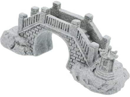 BESPORTBLE Miniaturbrücke aus Blauem Sandstein für Fischbecken mit Dekorativer Flexibilität und Vielseitiger Nutzung für Mikrolandschaften und Innendekoration mit Einzigartigem Design