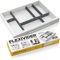 PRACTICAL COMFORT Verstellbarer Schubladen-Organizer – FLEXIVIDER Teleskop-Aluminium-Schubladenteiler (Set aus 2 Lang, 2 Mittel, 2 Kurz, Grau) für anpassbare Aufbewahrung