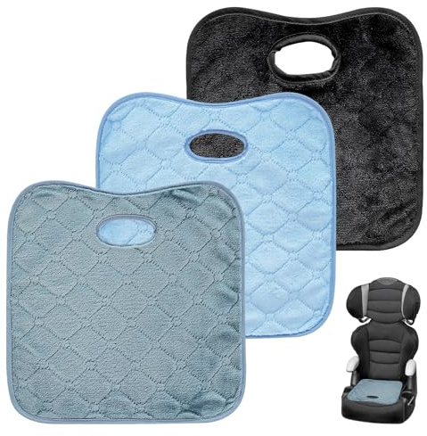 Watlikeup 3 Pcs Baby Car Seat Protector,Waterproof Potty Training Car Seat Protector for Toddler Baby Kids, Protector Potty Training,Safety Protection Seat Liner Fits All Cars,Stroller,Dining Chair