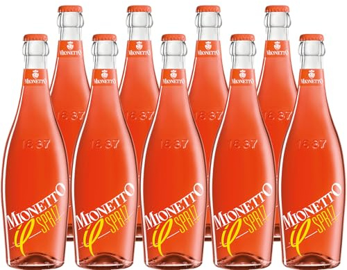 Mionetto IL Spritz Aperitivo, Orangen und Zitrusfrüchte (9x0,75l) Aktionspaket, Weinhaltiges Getränk aus Italien, sommerliche Alternative zu Sekt oder Weißwein